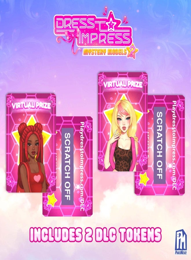 PhatMojo Dress to Impress - Mystery Model Minifigure 2-Pack (4" Tall, Series 1) [Includes DLC] - Image 2